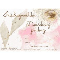 Darčekový poukaz na Irisdiagnostiku